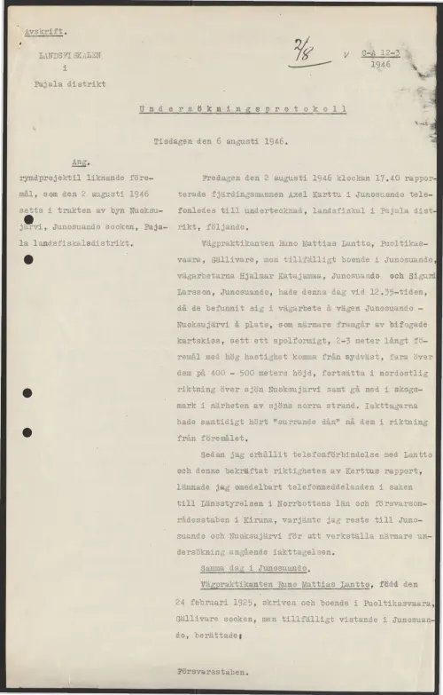 First page of SwedishGhostRockets - 000913