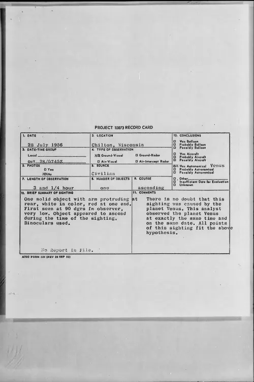 First page of 1956.07 - 6787557 - Chilton, Wisconsin