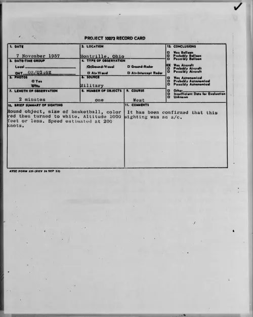 First page of 1957.11 - 6781699 - Montrille, Ohio
