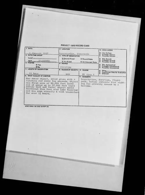 First page of 1957.01 - 6786428 - Menneapolis, Minnesota