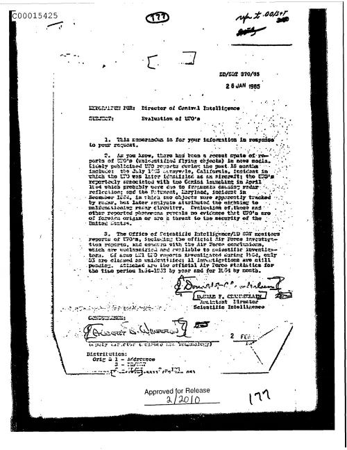 First page of CIAUFO - EvaluationOfUfos-NationalInvestigationCommitteeOnAerialPhenomenanicapCasedeletedDoc_0005516060