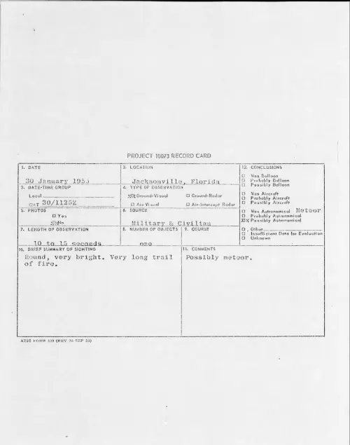 First page of 1955.01 - 6966899 - Jacksonville, Florida