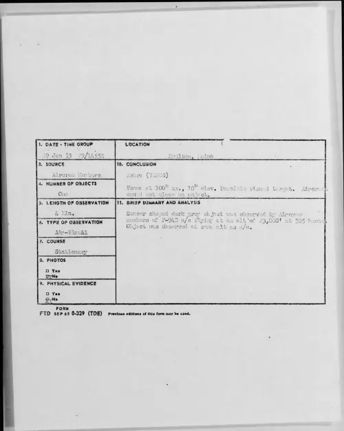 First page of 1953.01 - 9548201 - Houlton, Maine