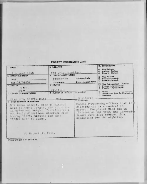 First page of 1956.08 - 6788330 - Van Dyke, Michigan