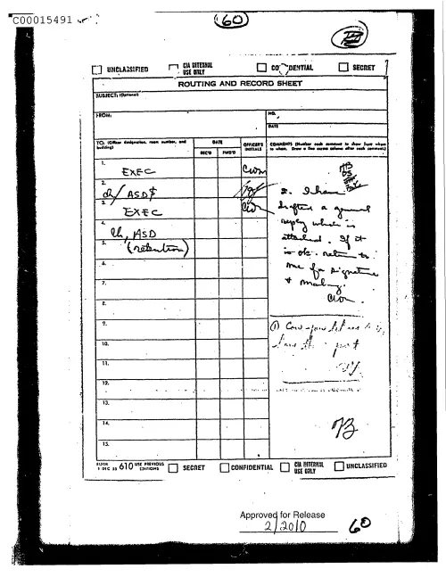 First page of CIAsX-Files-2015UFORelease - UNTITLED (WITH MEMO ATTACHED DATED 561210, SUBJECT: REPORT OF UNIDENTIFIED FLYING OBJECT) DOC_0005