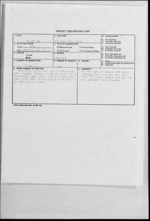 First page of 1959.07 - 8407422 - Salt Lake City, Utah