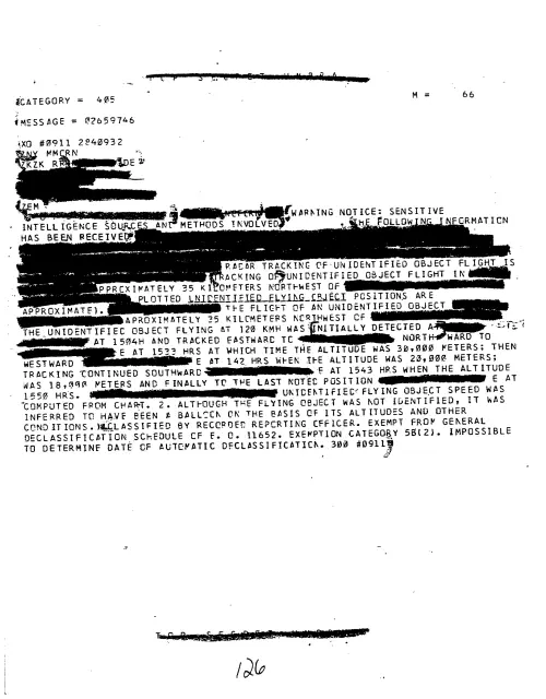 First page of NSAUFO - COMINT Part f