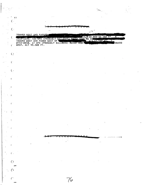 First page of NSAUFO - COMINT Part d