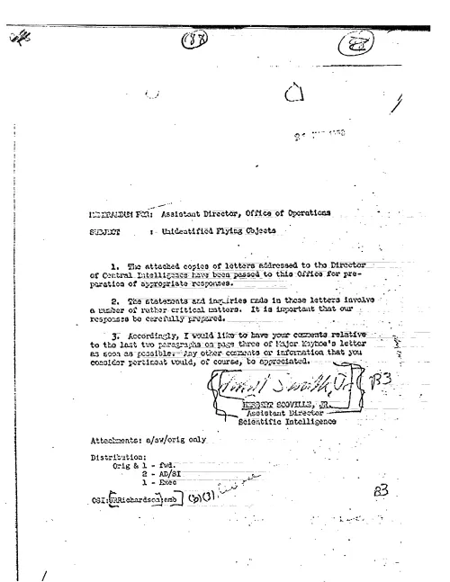 First page of CIAUFO - UNIDENTIFIED FLYING OBJECTS 6