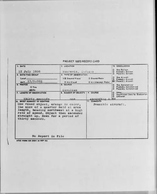 First page of 1956.07 - 6786968 - Monrovia, Indiana