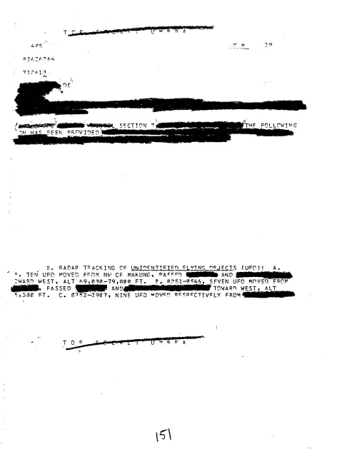 First page of NSAUFO - COMINT Part g
