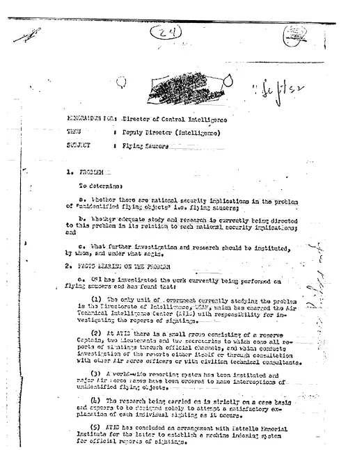 First page of CIAUFO - FLYING SAUCERS 3