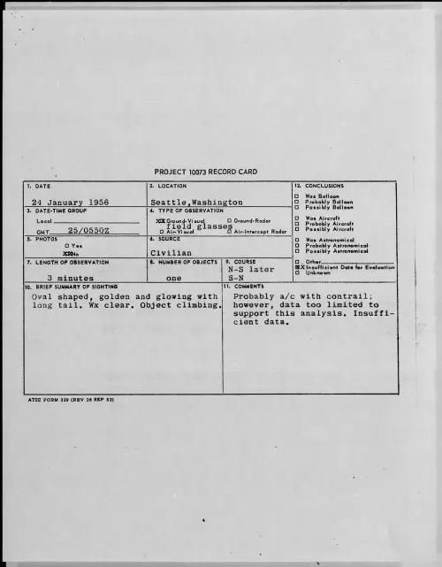 First page of 1956.01 - 7340371 - Seattle, Washington