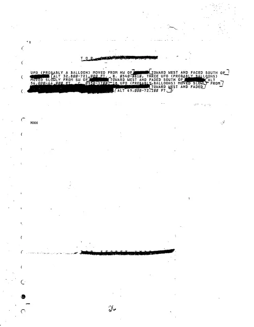 First page of NSAUFO - COMINT Part b