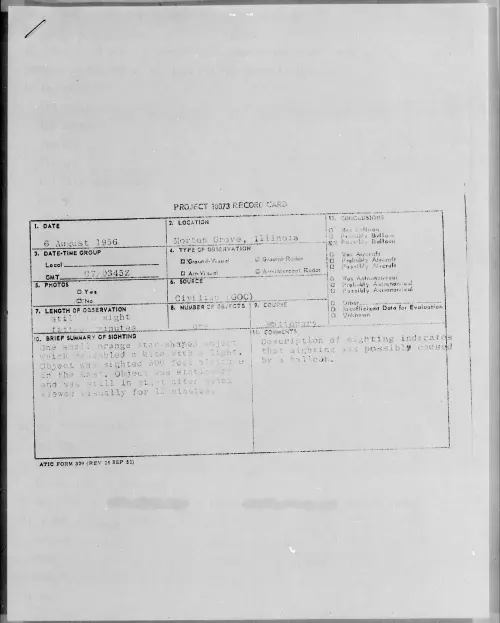 First page of 1956.08 - 6788703 - Morton Grove, Illinois
