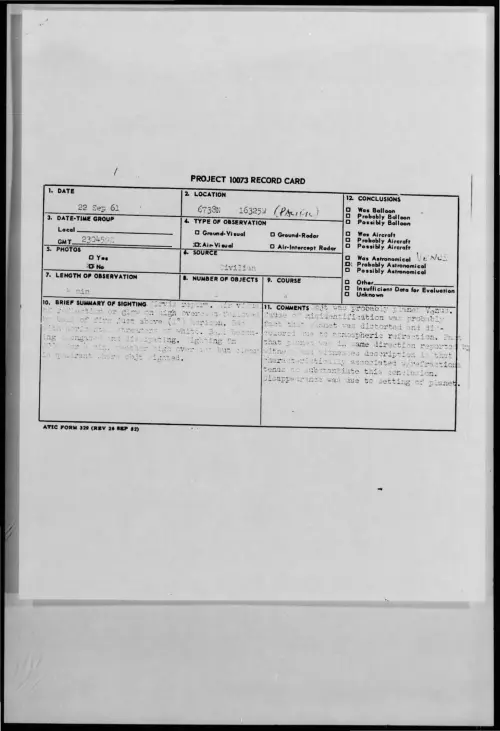 First page of 1961-09-8679393-6738N16325W-PACIFIC-
