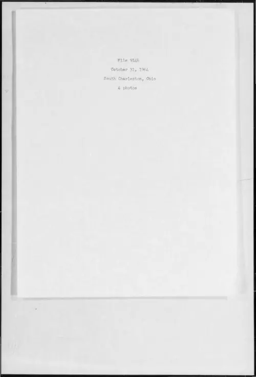 First page of 1964-10-6977744-SouthCharleston-Ohio-9146-