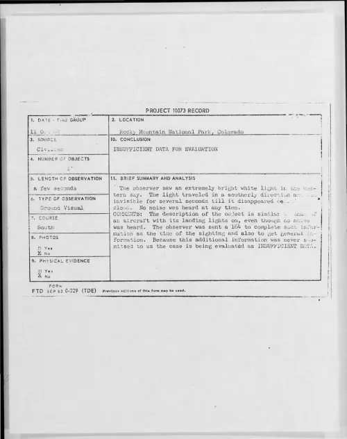 First page of 1967-10-7283399-RockyMountainNationalPark-Colorado