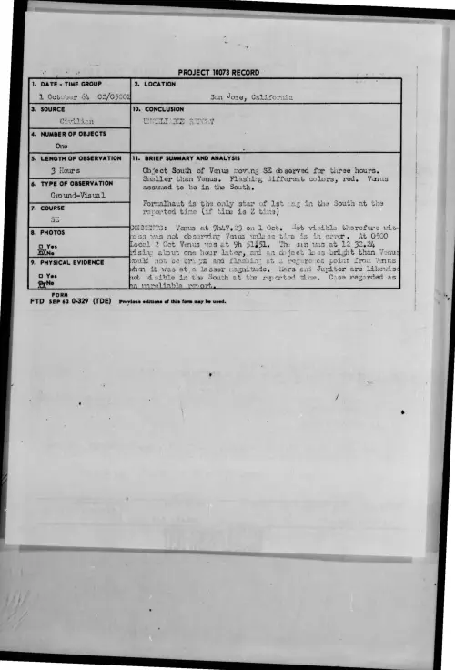 First page of 1964-10-9421631-SanJose-California