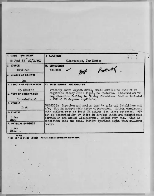 First page of 1965-06-9074942-Albuquerque-NewMexico