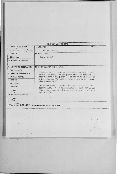 First page of 1966-11-8271851-Munster-Indiana