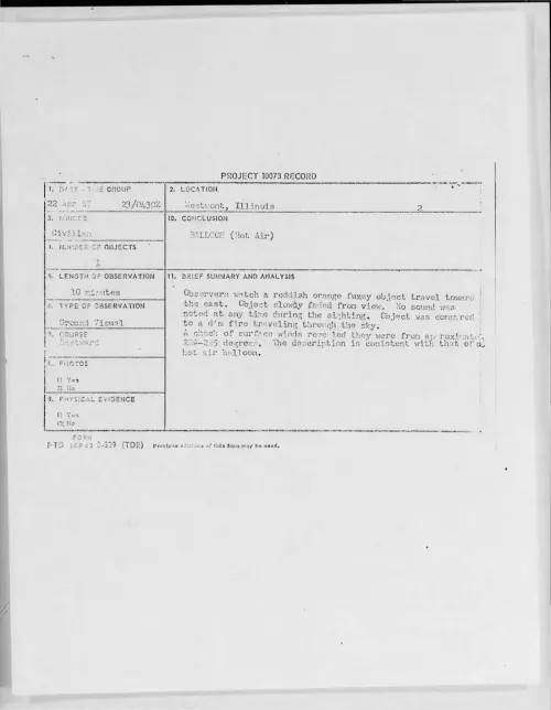 First page of 1967-04-7456038-Westmont-Illinois