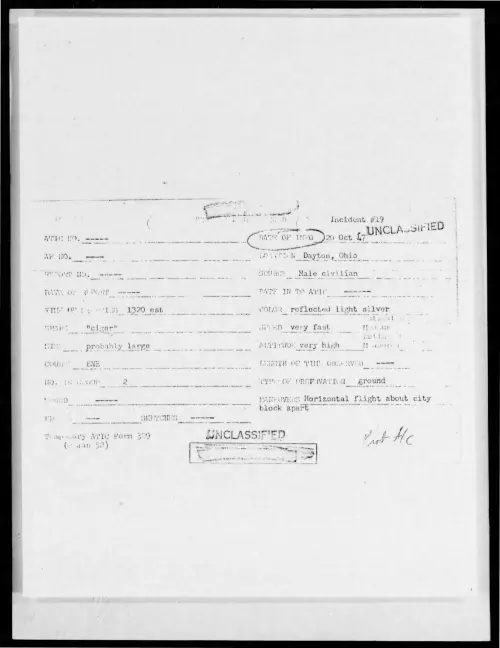 First page of 1947-10-9669582-Dayton-Ohio-19-