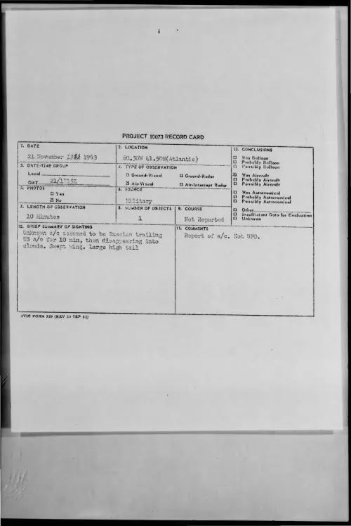 First page of 1963-11-9737410-60-30W41-50N-Atlantic-