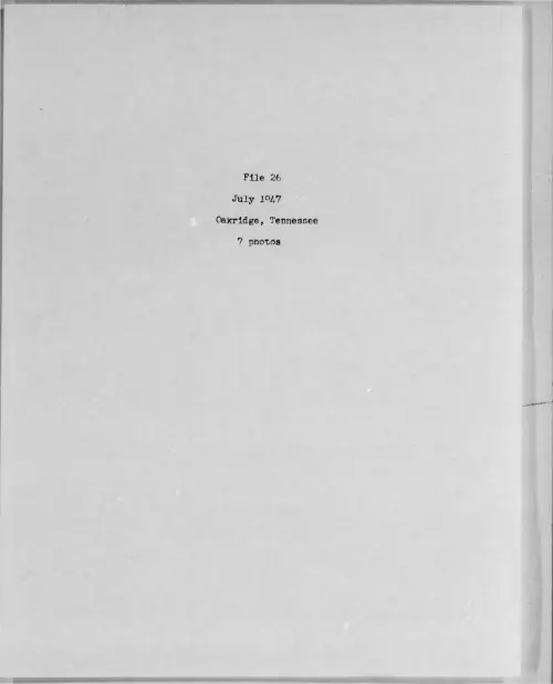 First page of xxxx-07-7272640-Oakridge-Tennessee-26-