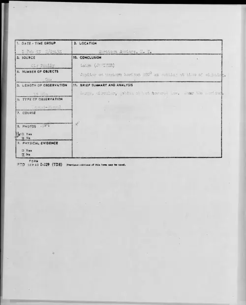 First page of 1953.02 - 9549518 - Saratoga Springs, N.Y