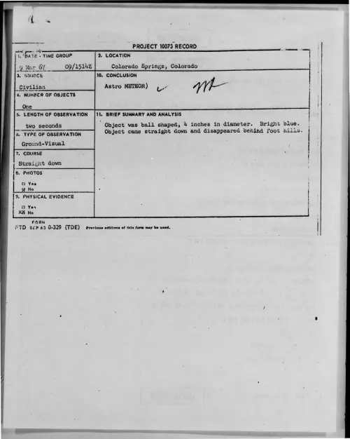 First page of 1967-03-7455859-ColoradoSprings-Colorado