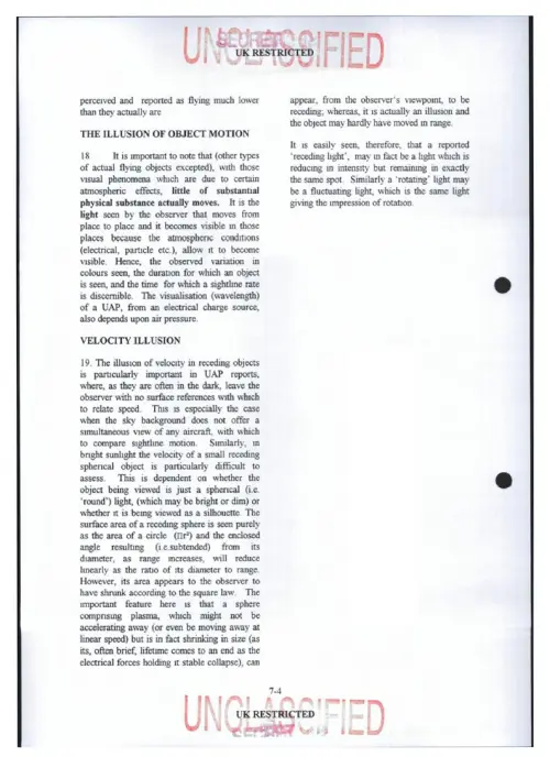 First page of BritishUFOFiles - uap_vol2_pgs76to90