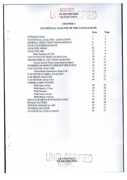 First page of BritishUFOFiles - uap_vol1_pgs35to55_ch3a