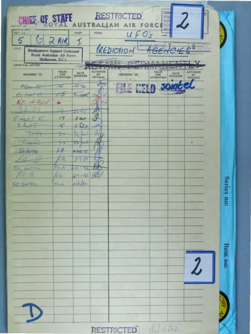 First page of AustralianUFOFiles - A9755_2_3533398