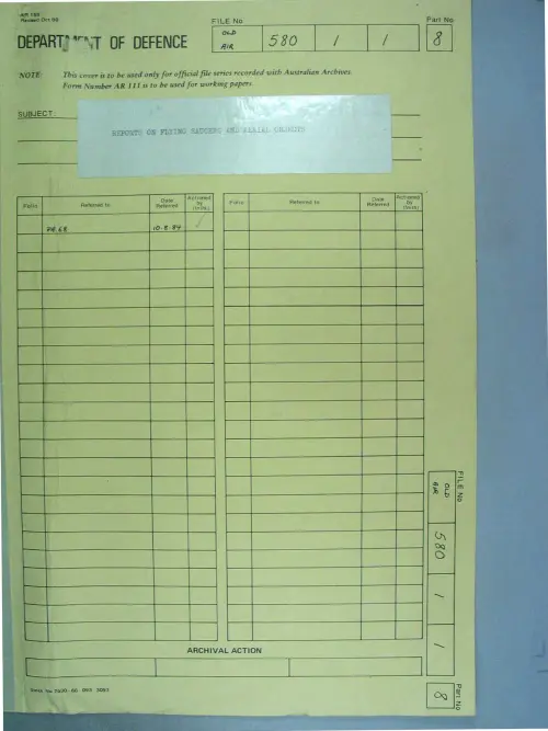 First page of AustralianUFOFiles - A703_580-1-1_Part 8_646552