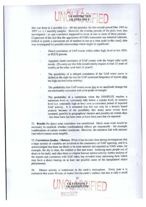 First page of BritishUFOFiles - uap_vol1_pgs56to71_ch3b