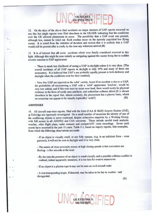 First page of BritishUFOFiles - uap_vol3_pgs31to38
