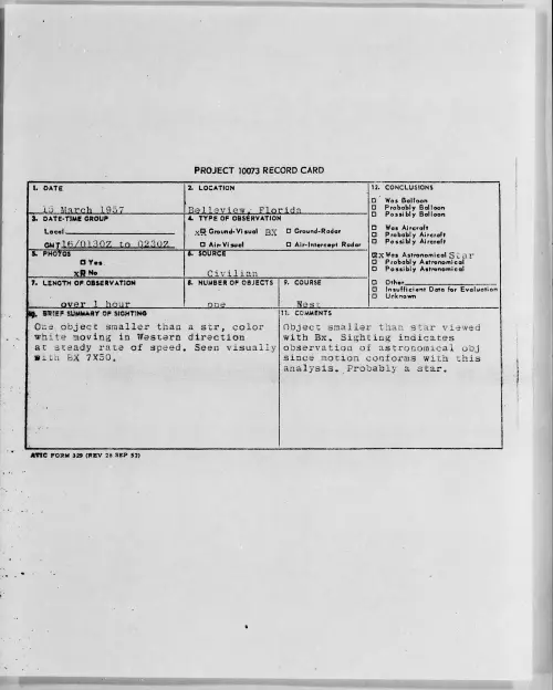 First page of 1957.03 - 6787450 - Belleview, Florida