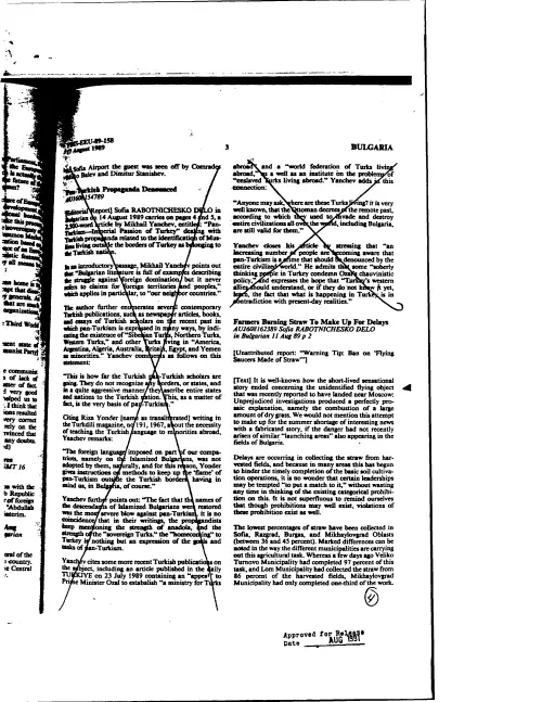 First page of CIAUFO - FARMERS BURNING STRAW TO MAKE UP FOR DELAYS