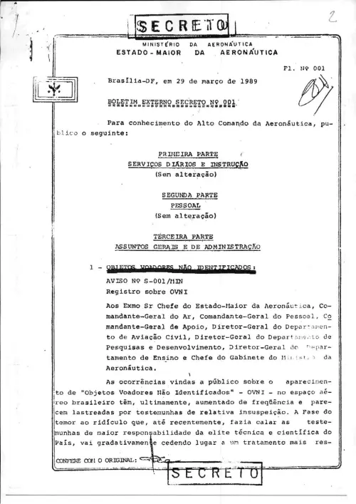 First page of BrazilianUFOFiles - CENDOC ENVELOPE 11   1989 CENDOC_ENVELOPE_11_1989