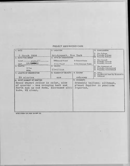 First page of 1956.03 - 7340786 - Bridgeport, New York
