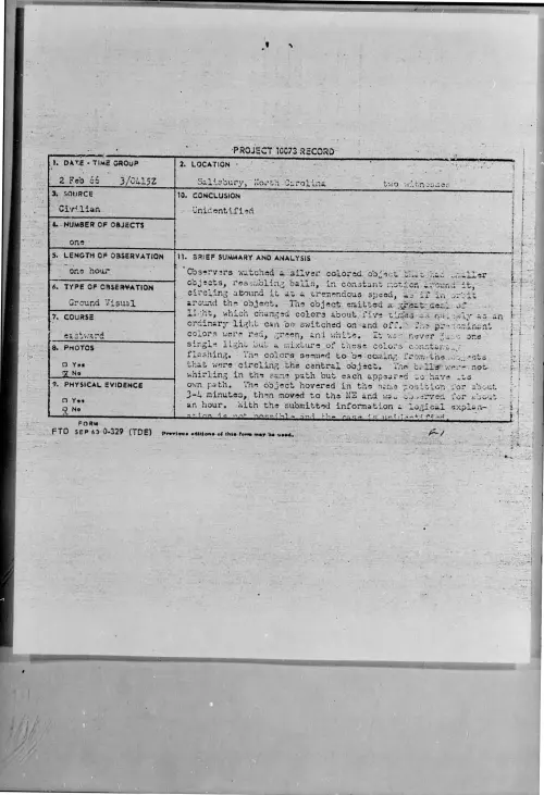 First page of 1966-02-8722895-Salisbury-NorthCarolina