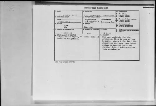 First page of 1958.10 - 7201049 - N Of Wonatchee, Washington