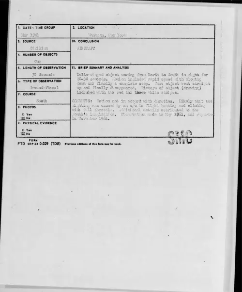 First page of 1961.05 - 8680622 - Wantagh, New York