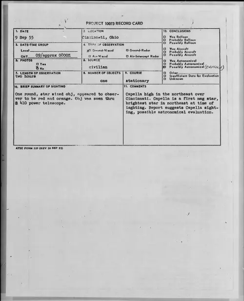 First page of 1955.09 - 7339320 - Cincinnati, Ohio
