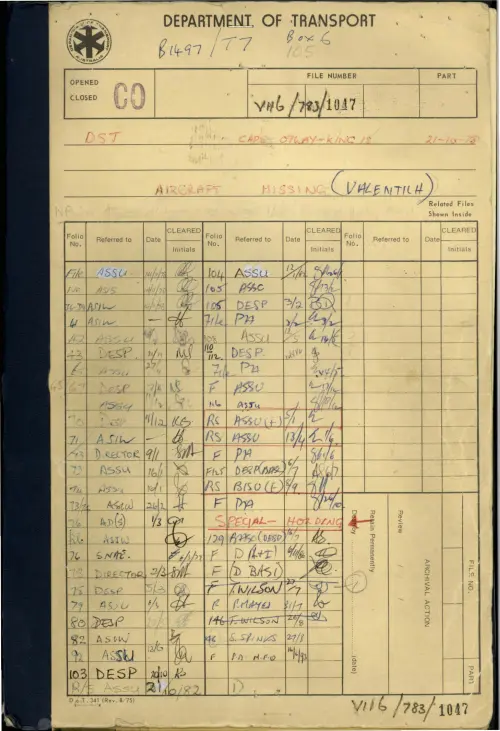 First page of AustralianUFOFiles - B1497_V116-783-1047_10491375