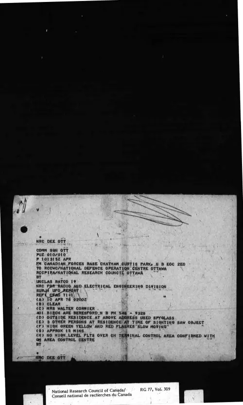 First page of CanadaUFO - Canada - FOIA Part 13 - Pages 3601-3901