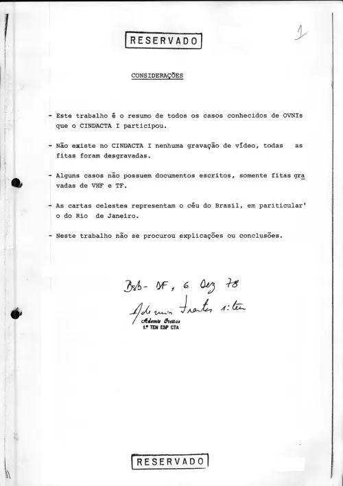 First page of BrazilianUFOFiles - CENDOC ENVELOPE 10   1978 CENDOC_ENVELOPE_10_1978