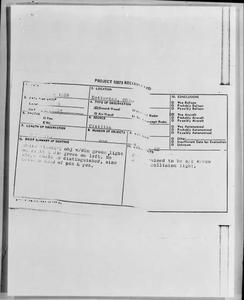 First page of 1958.xx - 7201861 - Kettering, Ohio