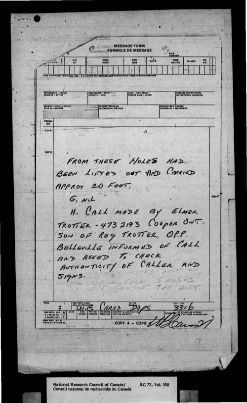 First page of CanadaUFO - Canada - FOIA Part 10 - Pages 2701-3000